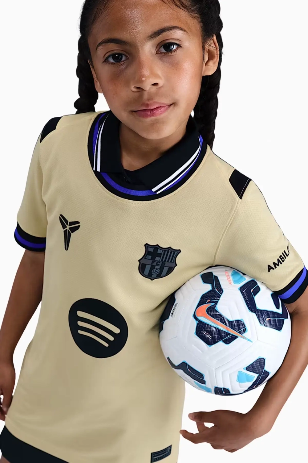 Футболка Nike FC Barcelona x Kobe 25/26 Away Stadium Junior - бежевый