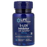 Life Extension, 5-LOX блокатор с ApresFlex, 100 мг, 60 вегетарианских капсул