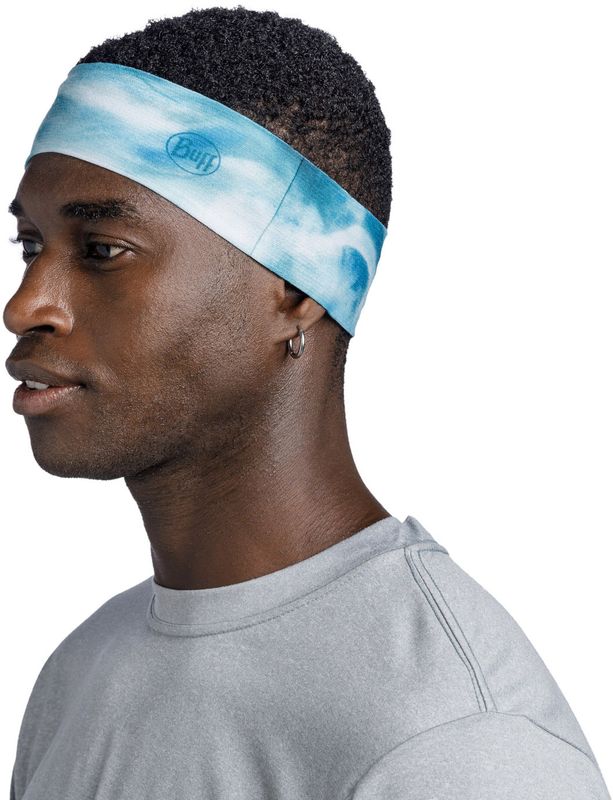 Узкая спортивная повязка на голову Buff Headband Slim CoolNet Newa Pool Фото 2