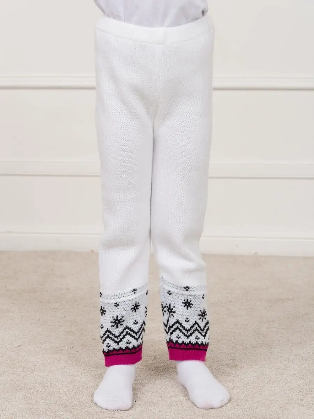 Леггинсы вязаные