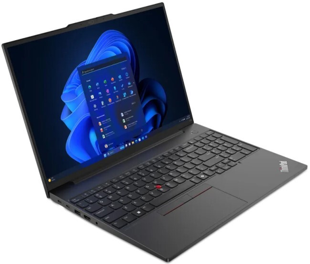 Ноутбук  Lenovo ThinkPad E16 G1 16 ", Ryzen 5, 16 Гб RAM, 512 Гб SSD, Radeon Graphics, Черный