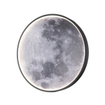 Настенно-потолочный светодиодный светильник 43Вт, 3136Лм, 3000-6500К, Ra>80,  металл/силикон, черный