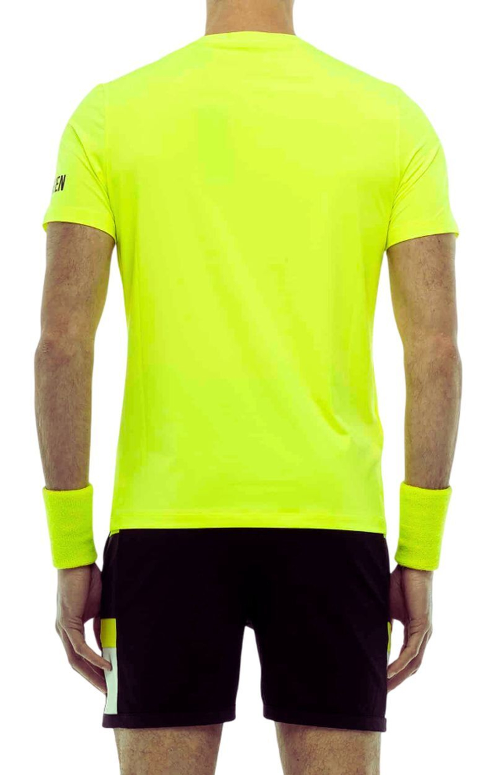 Мужская теннисная футболка Hydrogen Basic Tech - зеленый