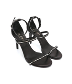 Кожаные босоножки TWINSET - черный(222TCP200)