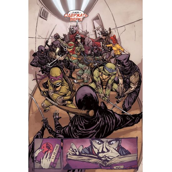 Комикс П.М.Н.Черепашки: Тайная история клана Фут