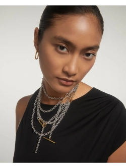 Серьги Beat Hoop Латунь покрытая золотом 750 пробы