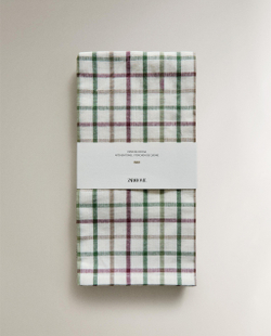 Zara Home кухонное полотенце из хлопка, узор в полоску, 70 50 см (комплект 2 шт.) · 7292/026