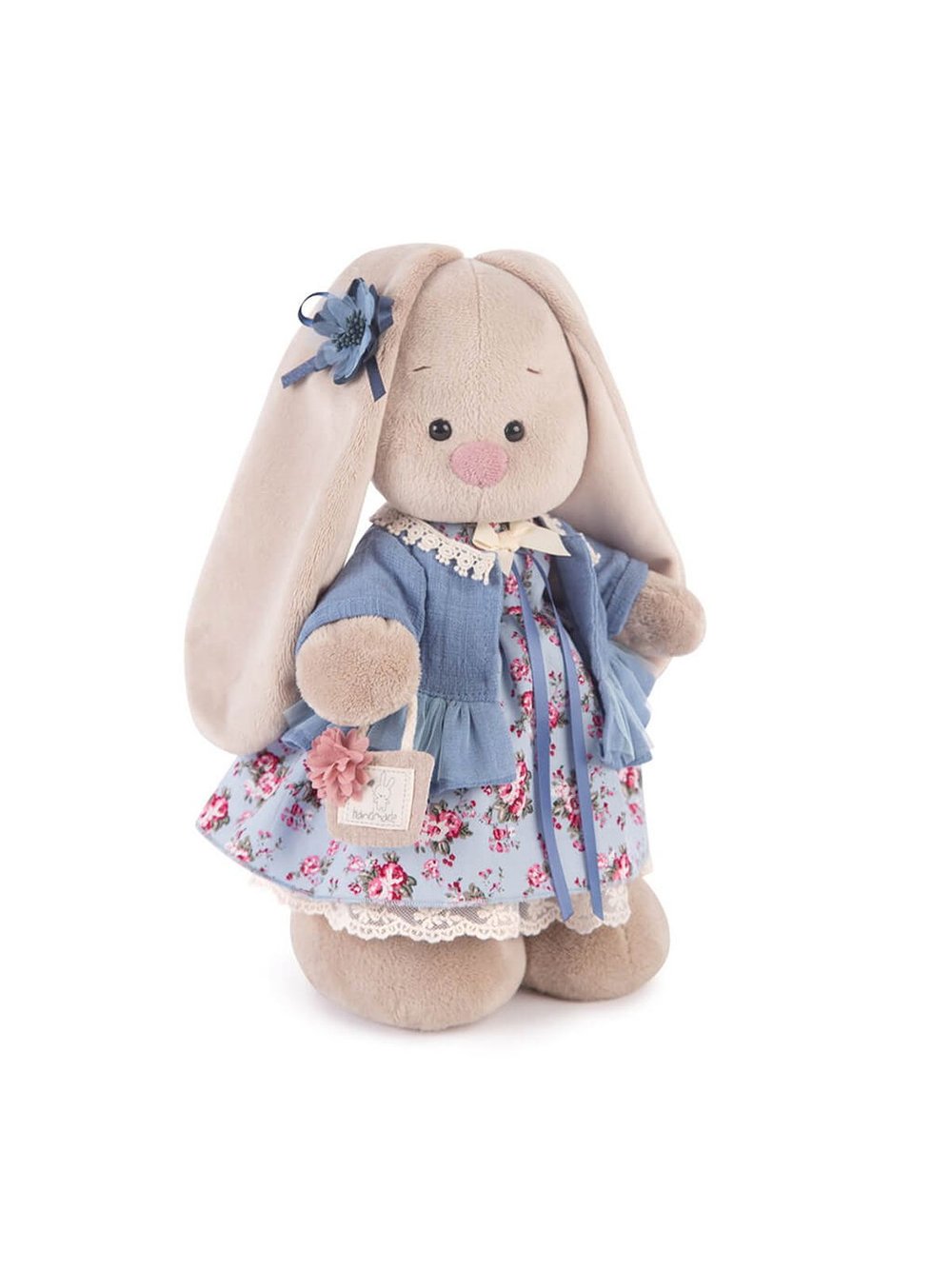Мягкая игрушка Зайка Ми Голубой василек (32см)