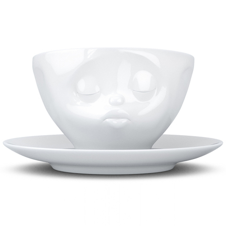 Чайная пара 200мл Tassen Kissing белая