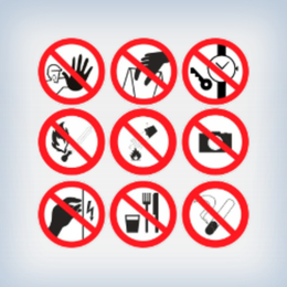 Запрещающие знаки