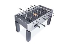 Игровой стол - футбол "NineStar Iron Pro ITSF Grey" (144х75,5х90)_D3