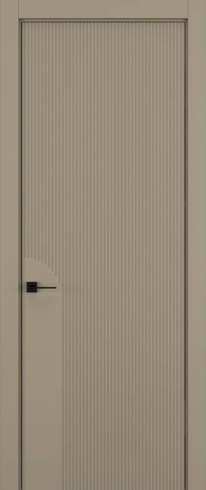 Дверь 2 VERTICAL Матовый Серо-бежевый