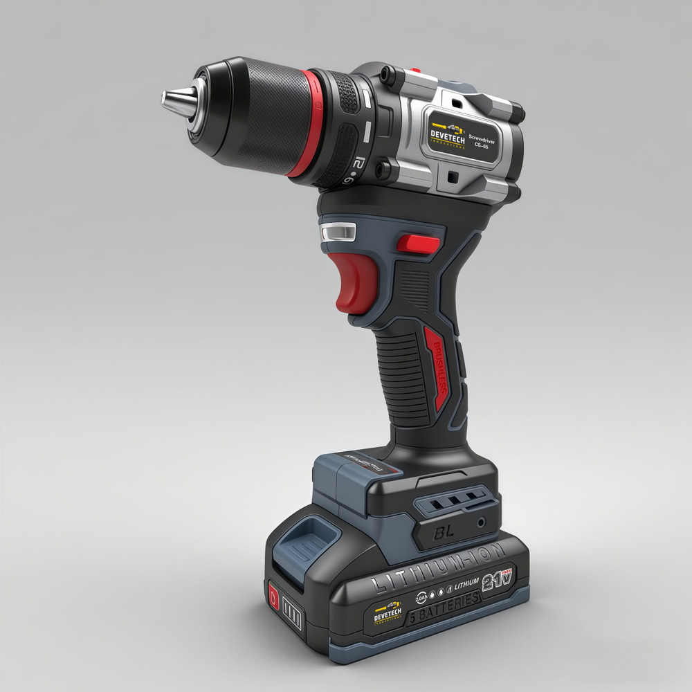 Аккумуляторная Дрель-шуруповерт DEVETECH CS-65