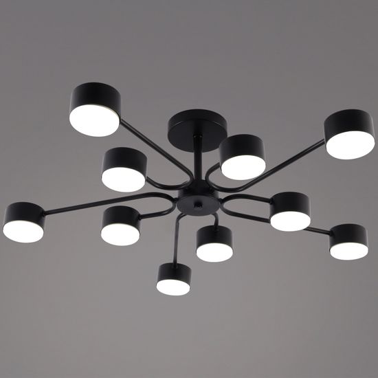 03708-0.3-10 BK GX53 светильник потолочный