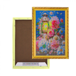 Алмазная мозаика Alingar, на подрамнике, с полным заполнением, (глянц), 20х30 см, 20 цветов, "Ночной фонарик"