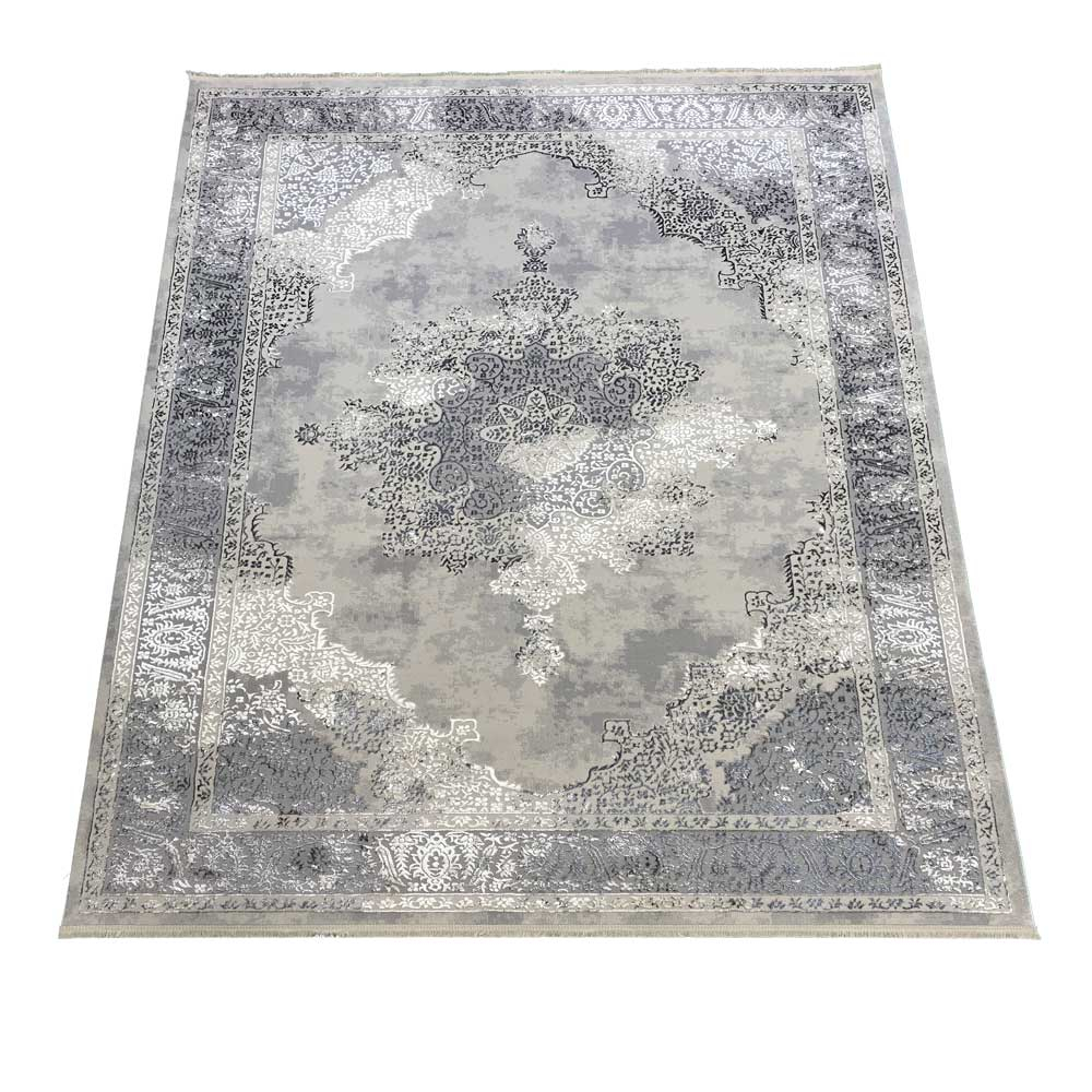 Ковер Prado N887A White/Gray2 Прямоугольник