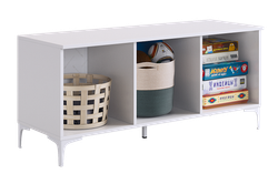 Тумба "Зефир" 115.01, (Белое дерево/пудра розовая (эмаль), 1200*424*536