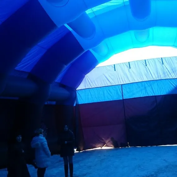 Надувной ангар С-1