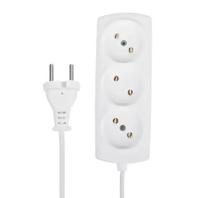 Удлинитель Р16-010 3гн ШВВП 2x0,75 1,5м