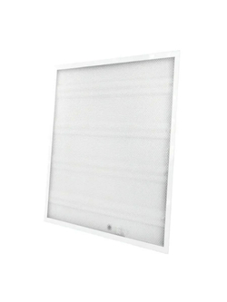 Светильник светодиодный FLAME Встроенный драйвер 36Вт 170-265В/50Гц Металл + пластик Призма PF 0.8 3200Лм IP20 Угол рассеивания 120* Ra 80 6500К Размер: 595*595*19 мм LCP19-36E-65-P-1