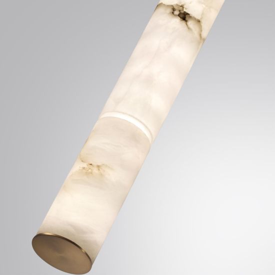 6674/15L L-VISION ODL26 Подвесной светильник  белый/алебастр/металл IP20 LED 15W 3000/3500/4000K 220-240V MARBELLA