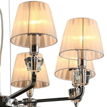 Люстра потолочная ILLUMICO E14  IL5274-8N-27 CR