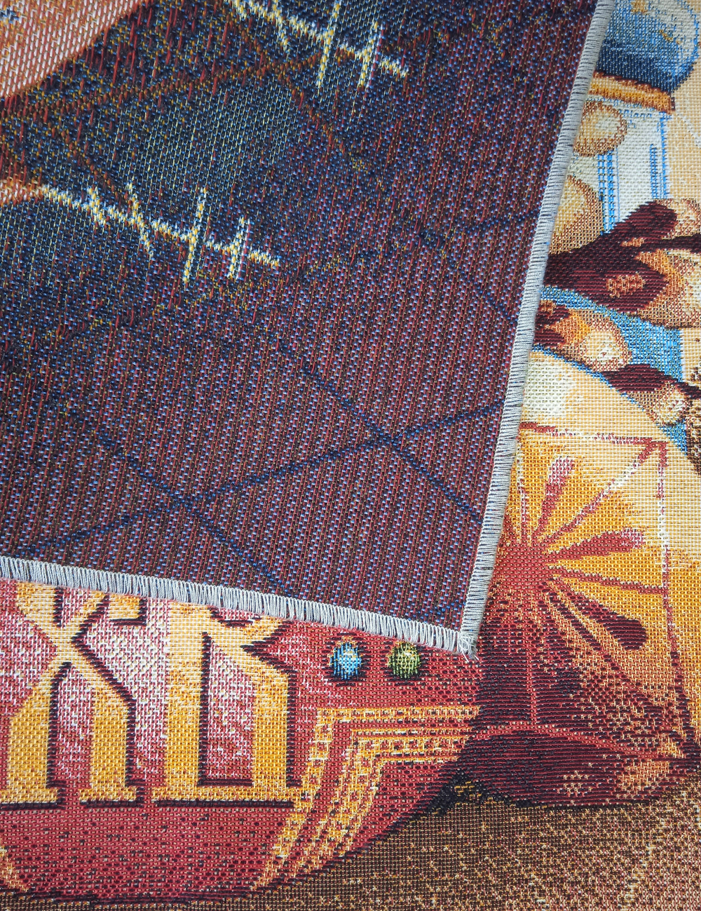 Декоративная гобеленовая салфетка Пасхальный перезвон 40х40 см