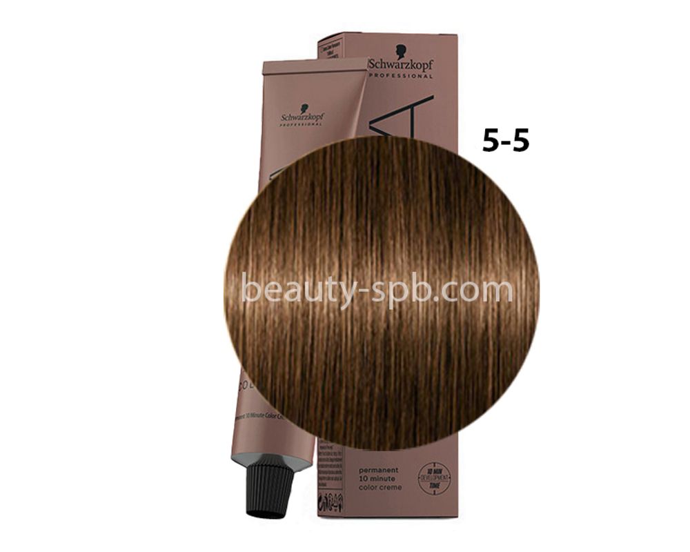 Schwarzkopf Professional краска IGORA Color10 5-5 Светлый коричневый золотистый 60 мл