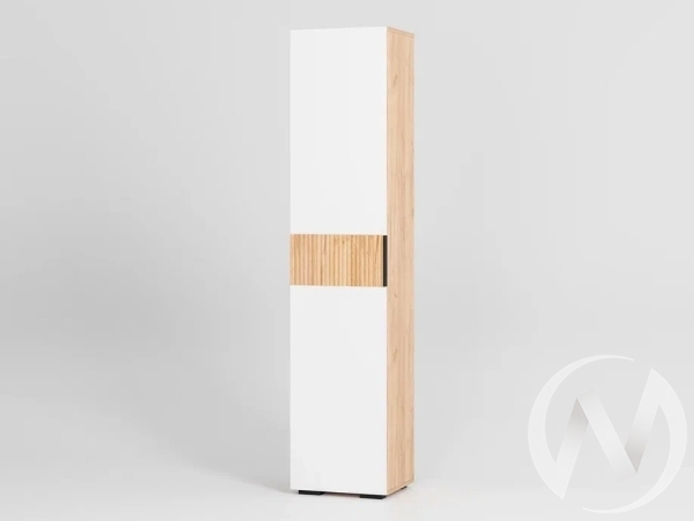 Пенал ПН-01 Прихожая Сандра (крафт/белый; тортуга (M-27)