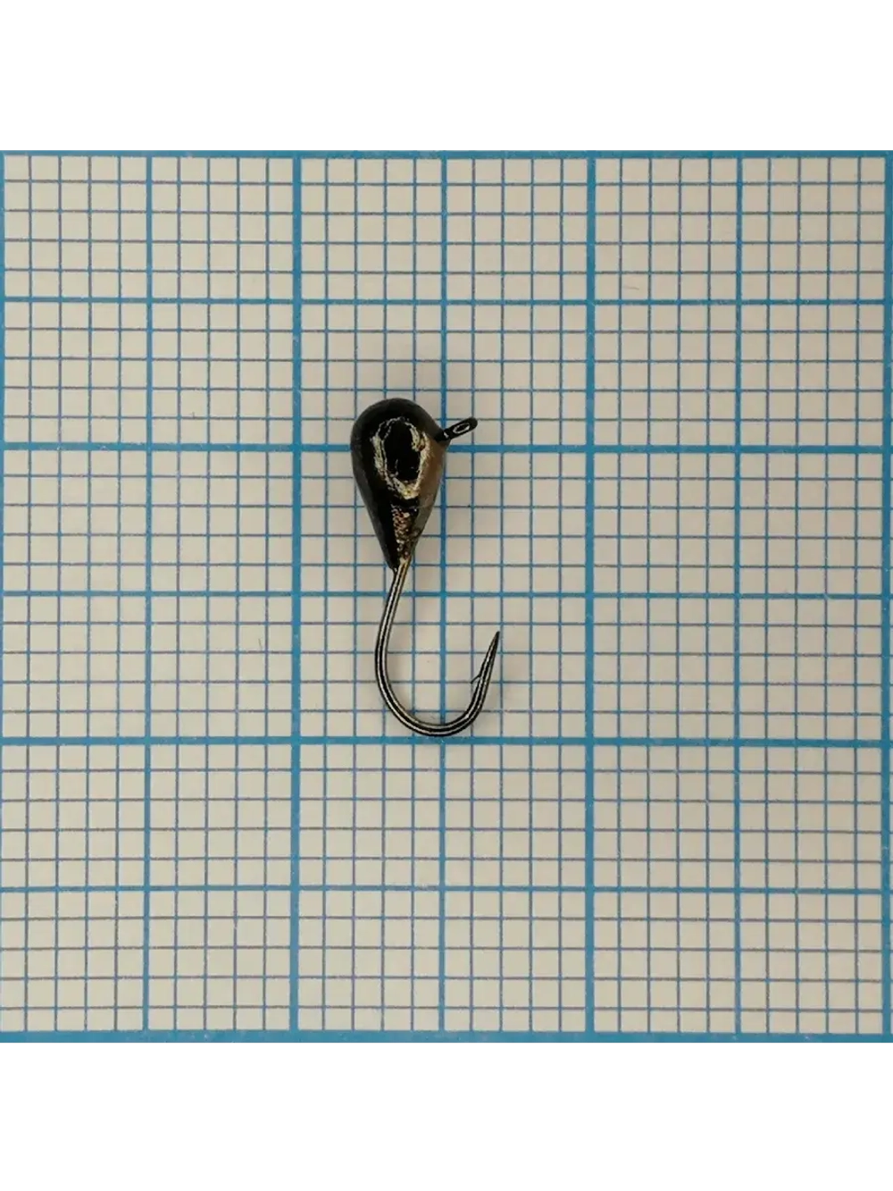 Мормышка вольфрамовая "Капля" с ушком