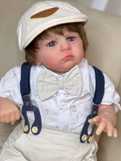 Кукла Реборн мягконабивная 60см в пакете (FA-352)