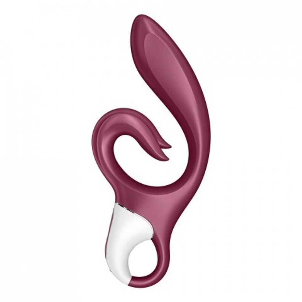 Вибратор-кролик Satisfyer Love me бордовый