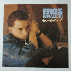 Винтажная виниловая пластинка LP Eros Ramazzotti Musica E (Germany 1988) Uno Di Noi