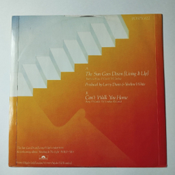 Винтажная виниловая пластинка LP Level 42 The Sun Goes Down (Living It Up) (UK 1983) 45 RPM Maxi Single