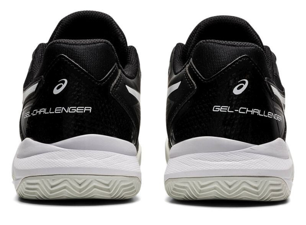 Мужские кроссовки теннисные Asics Gel-Challenger 13 Clay - black/white