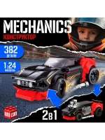 Конструктор гоночная машина «Техника. Mechanics», инерционны
