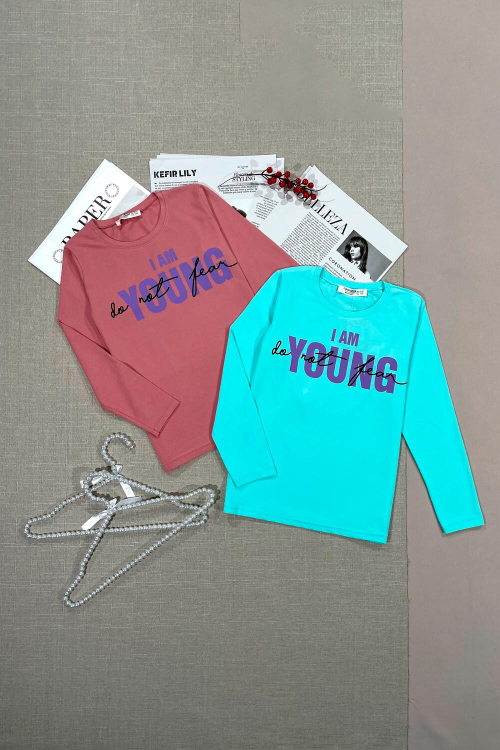 Лонгслив для девочек