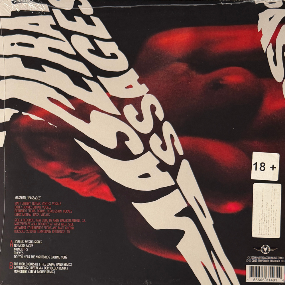 Maserati ‎– Passages (США 2021г.) Т