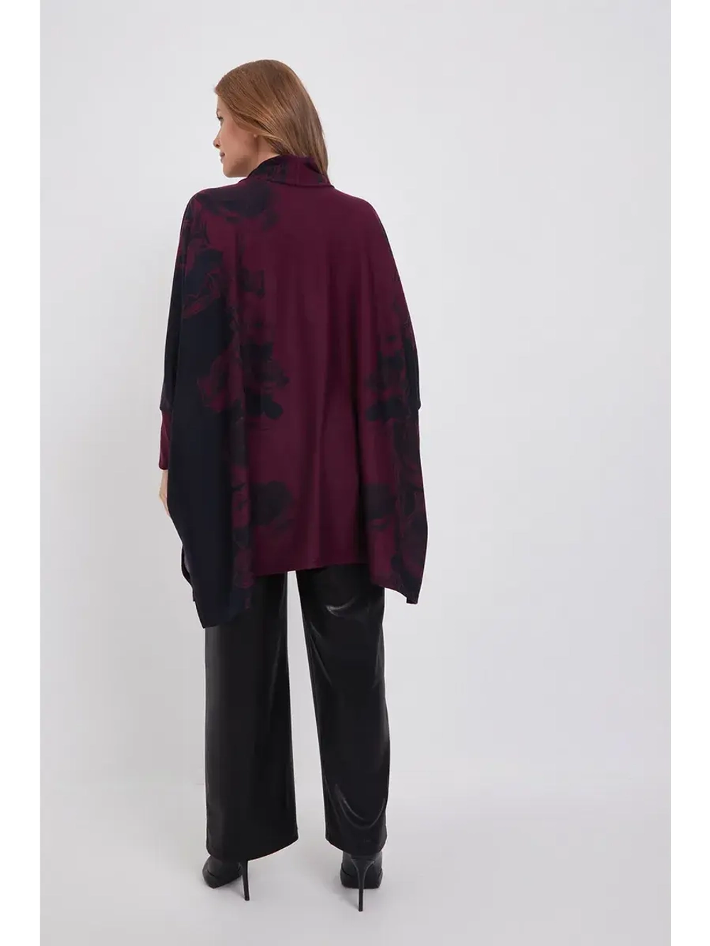 Туника объемная оверсайз