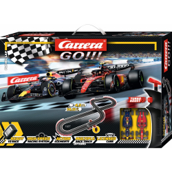 Carrera GO!!! - Автотрек 4,3 м Flying Lap + 2 машинки 62572 / артикул   62572  / GTIN 4007486625723
