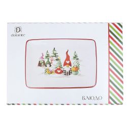 Блюдо " " 25х18см (керамика) (подарочная упаковка)