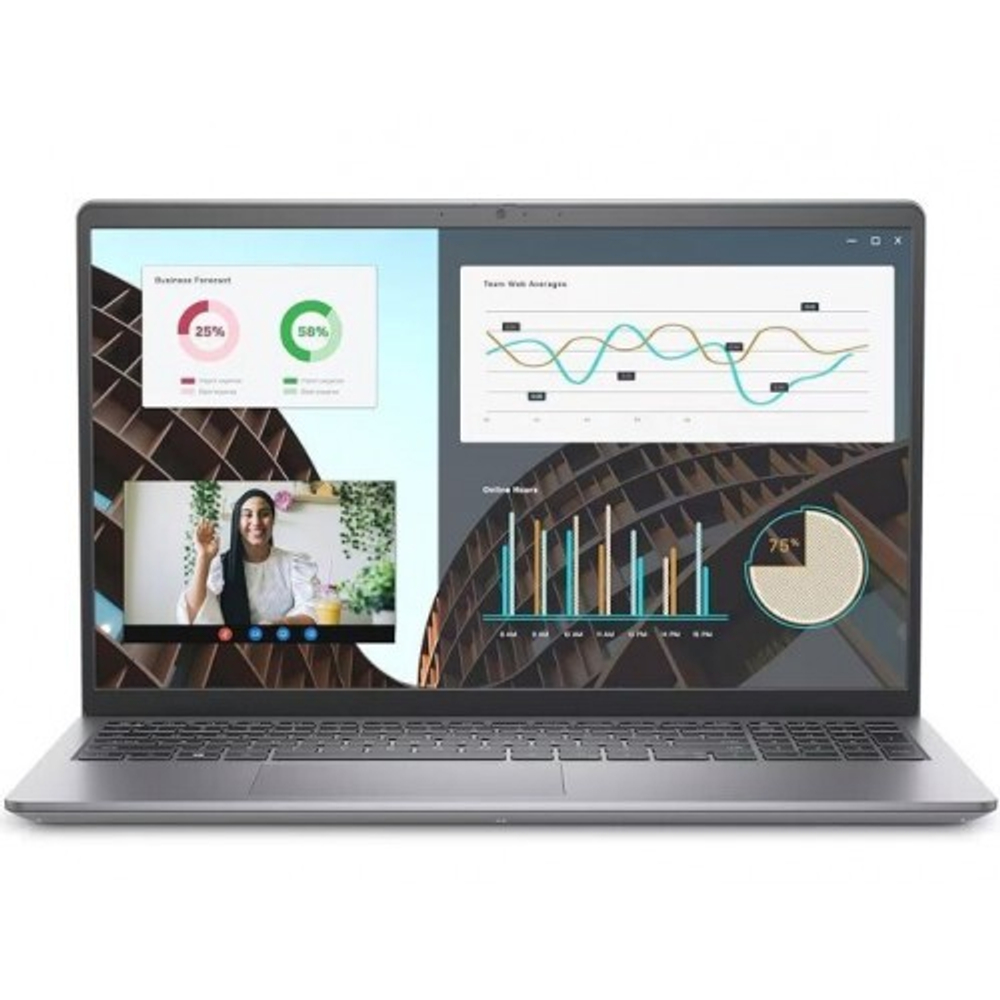 Ноутбук Dell/Vostro 3530/1г/Core i7/1355U/1,7 GHz/16 Gb/M.2 PCIe SSD/512 Gb/No ODD/Graphics/Intel Iris Xe/256 Mb/15,6 ''/1920x1080/Windows 11/Pro/64/Ч