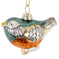 GAEM Украшение новогоднее "Птичка", L7 W4 H6 см, 3в.