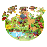 Развивающая игрушка Деревянная дорога 45 элементов, коробка C-41880