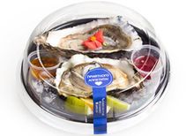 Сет Хасанская и Приморская КРУПНАЯ устрица, 2шт Сет Хасанская и Приморская КРУПНАЯ устрица, 2шт