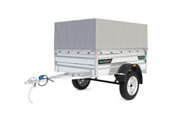 Тент с дугами на прицеп 2013- 03 (05) прямой