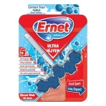 Подвесной чистящий блок для унитаза ERNET «Отбеливающий эффект» 50г./ERNET ULTRA HİJYEN KLOZET BLOK ÇAMAŞIR SUYU KATKILI TEKLİ 50 GR