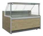 Витрина холодильная Carboma GC111 SP 1,25-1 1010 (статика, газлифт, без боковин)