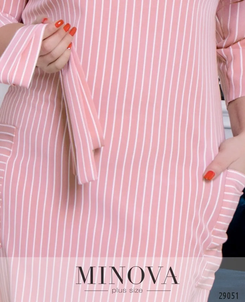 Платье 1126б-пудра Minova