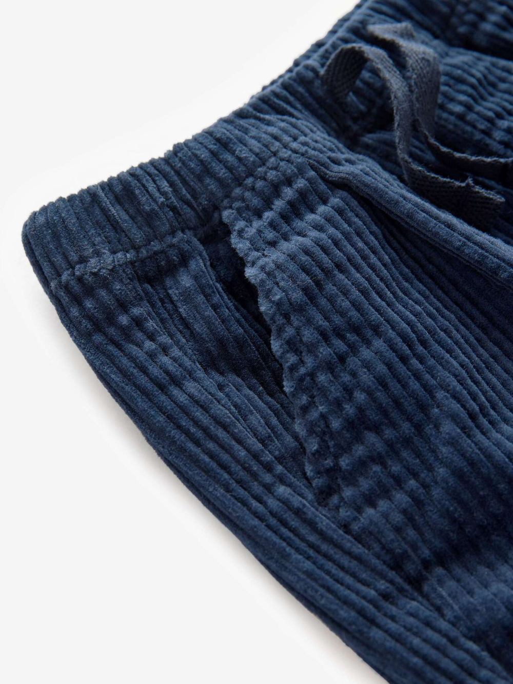 Брюки вельветовые для мальчика Next B64-650, Темно-синий